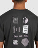 Camiseta Rvca Call Rvca Pirate Black