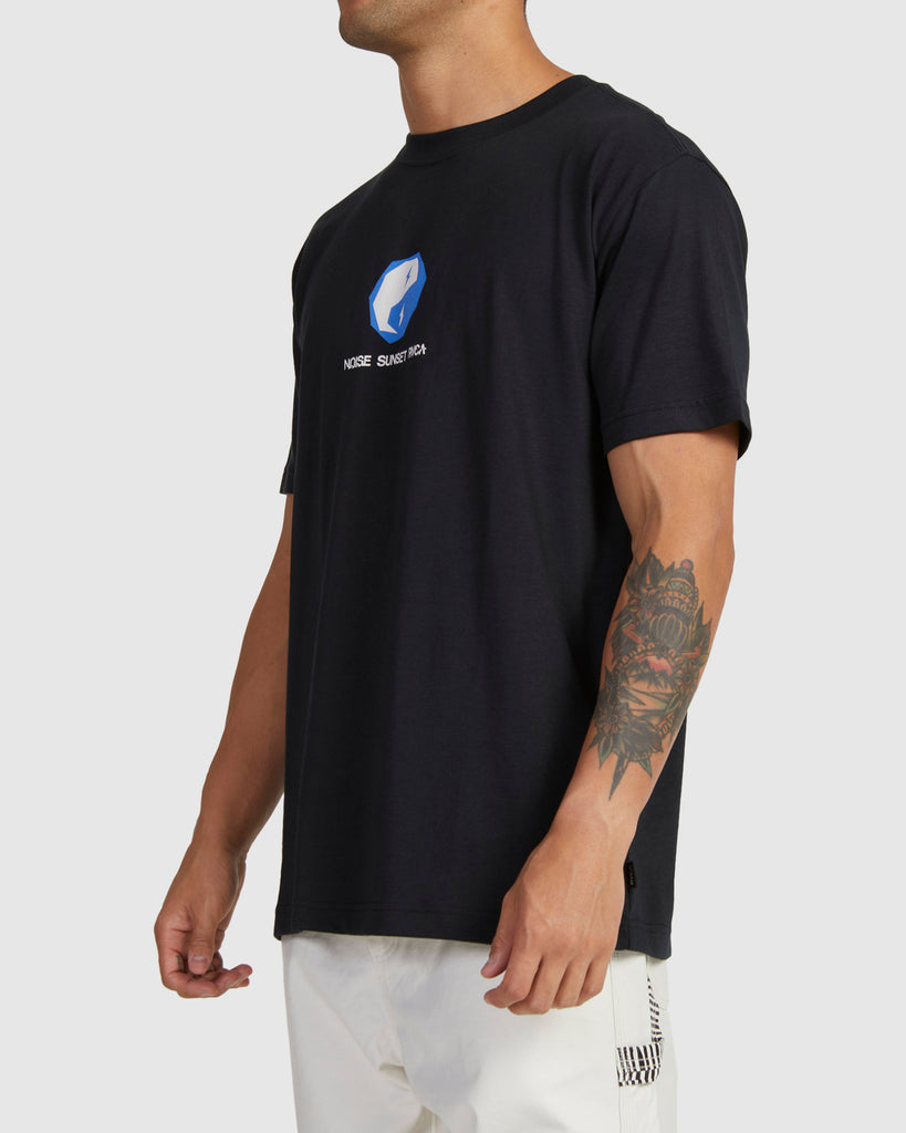 Camiseta Rvca Noise Sunset Black