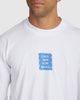 Camiseta RVCA Call Rva Ls Tee White