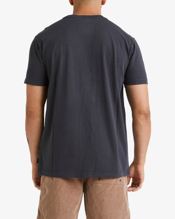 Camiseta Rvca Hawk Eye Washed Black