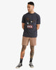 Camiseta Rvca Hawk Eye Washed Black