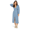 Maxi Vestido Billabong Cool Nights Blue Shadow