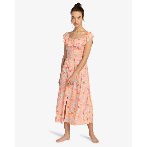 Vestido Billabong Hippie Love Soft Blush