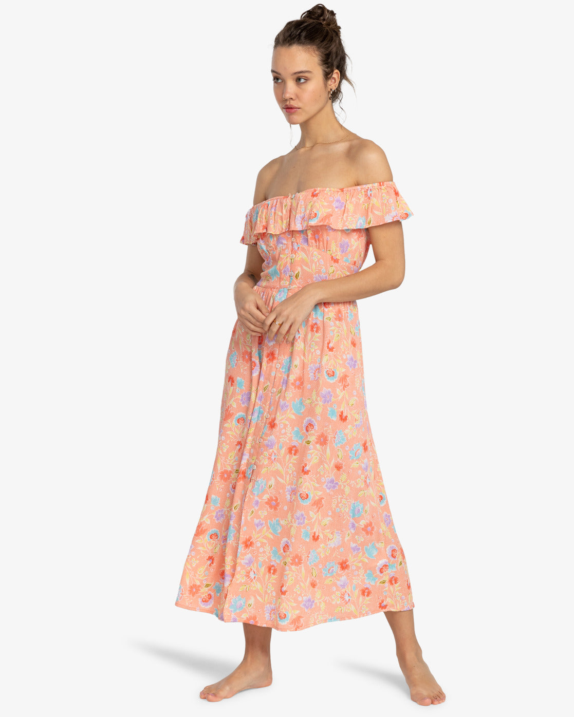 Vestido Billabong Hippie Love Soft Blush