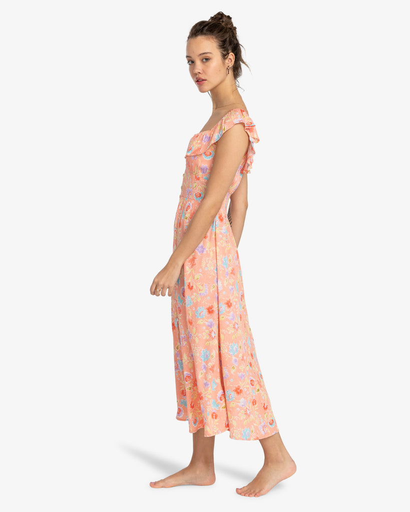 Vestido Billabong Hippie Love Soft Blush