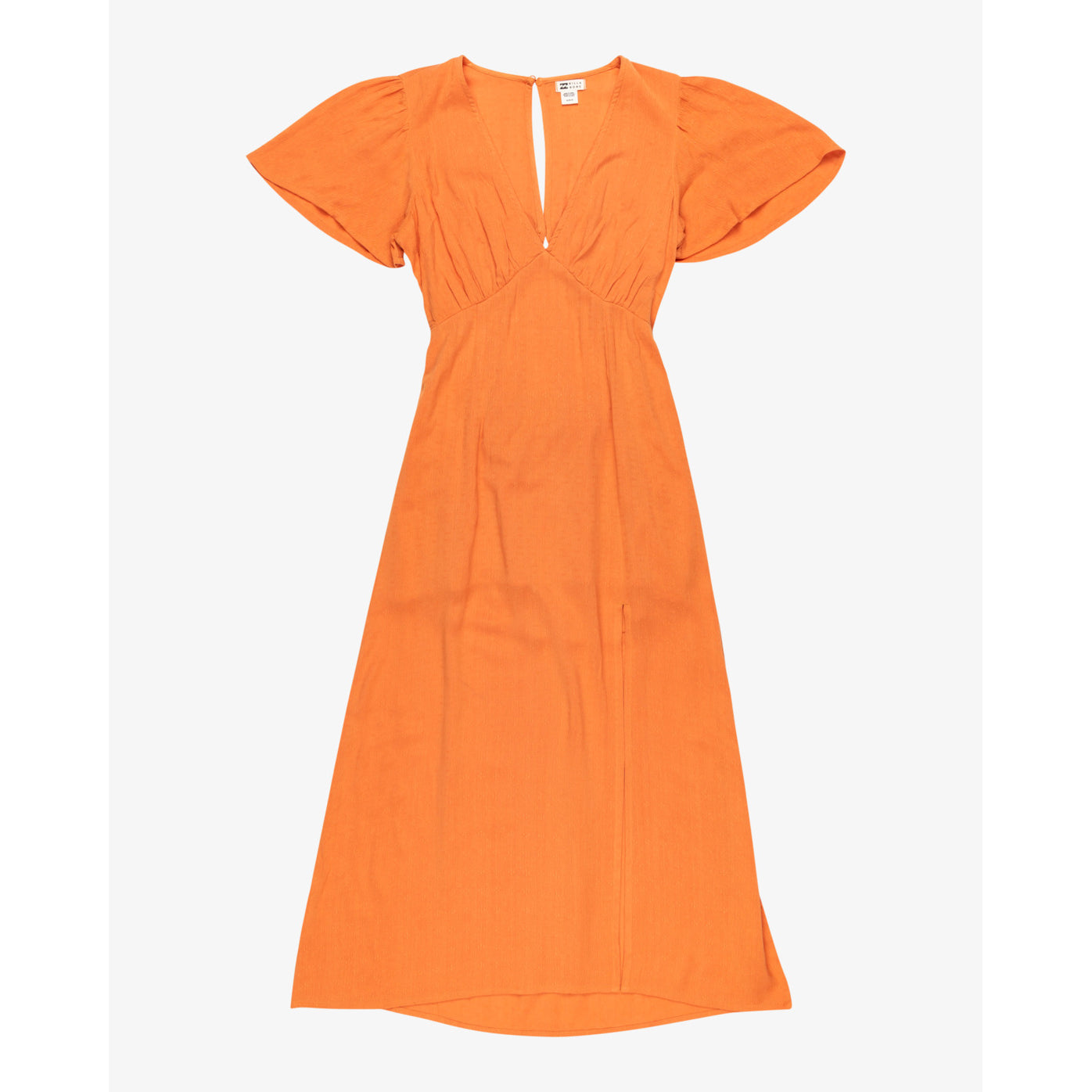 Vestido BILLABONG Jet Set Dried Mango vestido midi mango mujer de viscosa ligero para verano playa y vacaciones