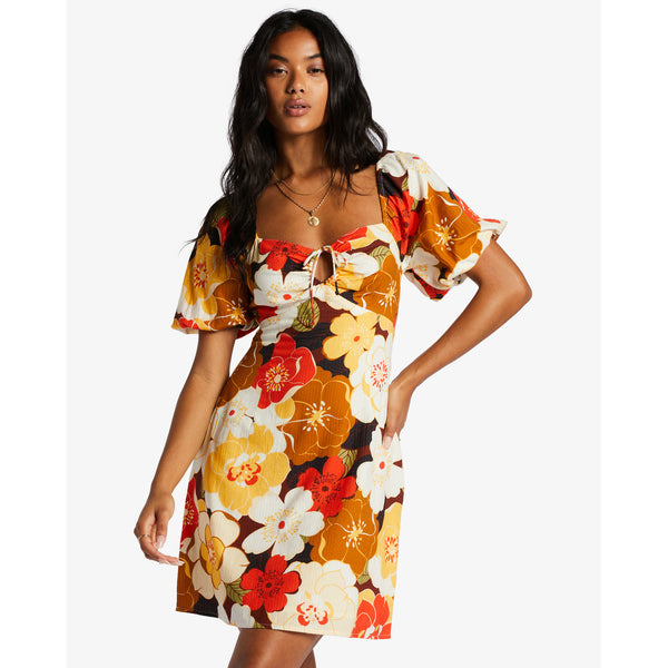 Vestido Billabong Shine Bright Multi Floral