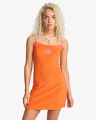 Vestido Billabong Sunkiss Fusion Orange mujer vestido corto verano estilo surf naranja