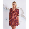 Vestido Salty Crew Seafarer Wine