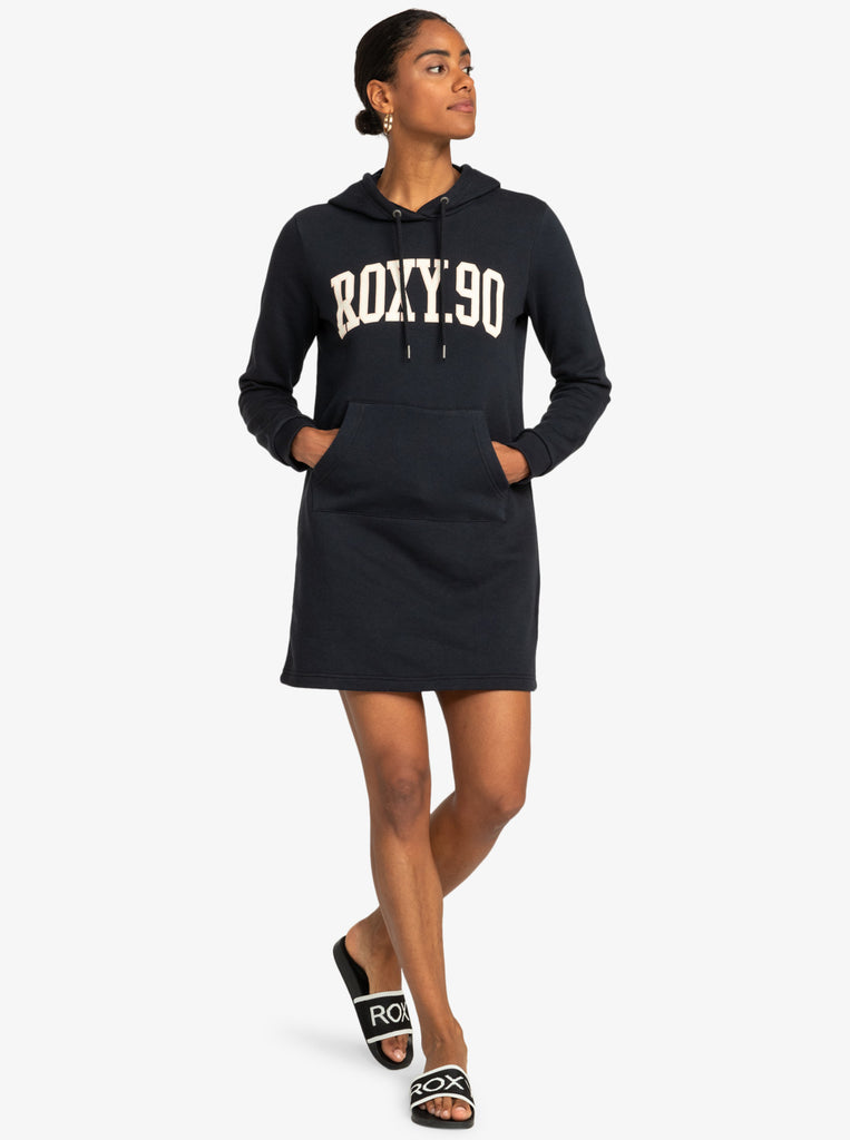 Sudadera Vestido Roxy Half Time Anthracite