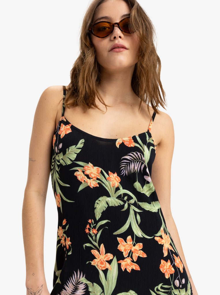 Vestido Roxy Rainbow Shores Anthracite Island Escape