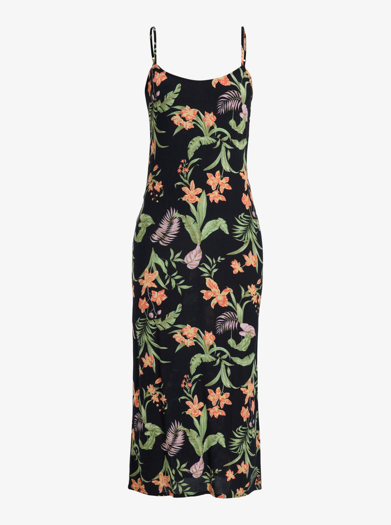 Vestido Roxy Rainbow Shores Anthracite Island Escape