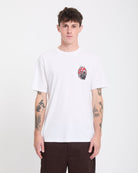 Camiseta Volcom For The Stone White - imagen oficial frontal