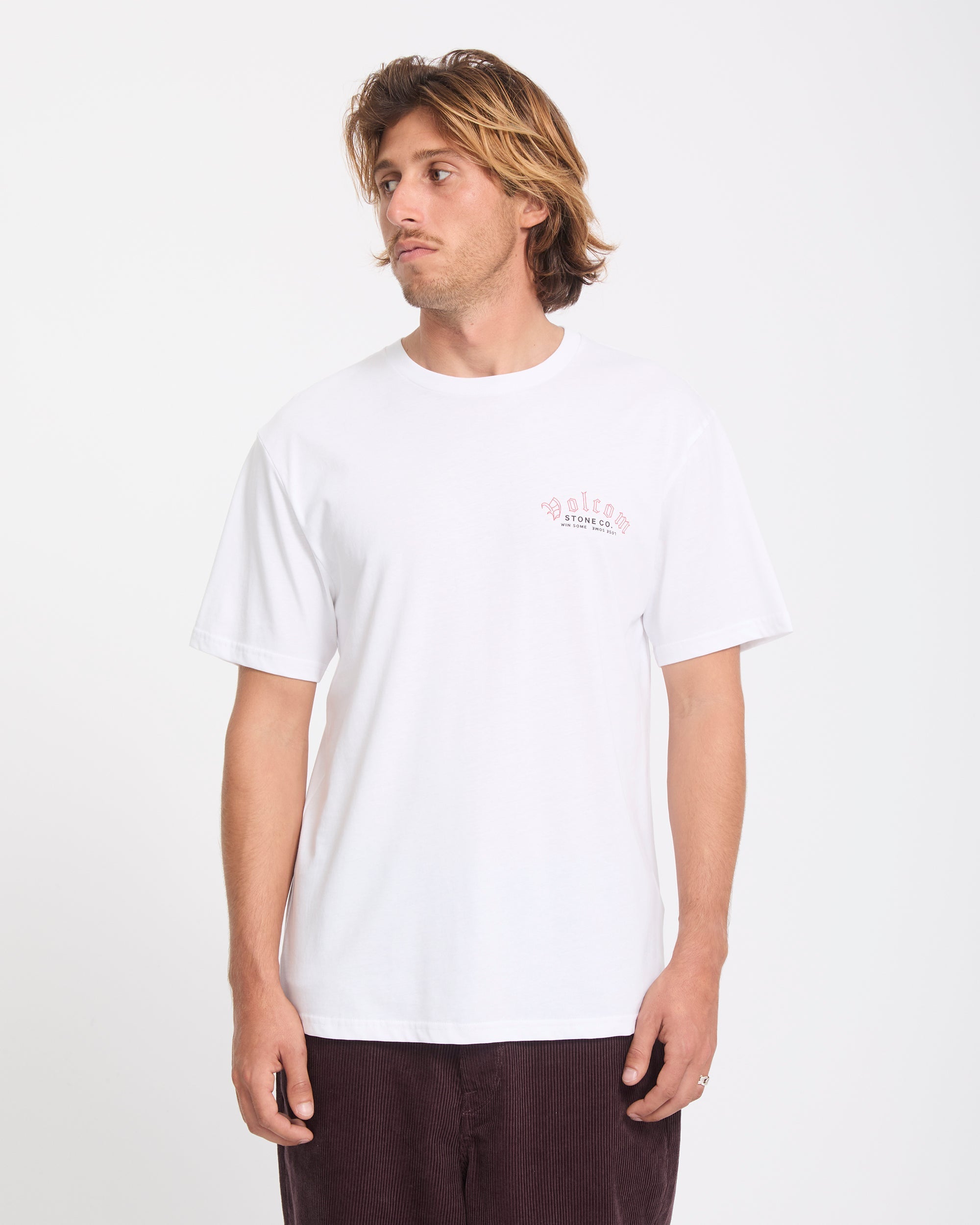 Camiseta Volcom Winsome Basic White - imagen oficial