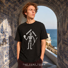 Camiseta Volcom Felix Skull BLK en editorial premium The Surf Town