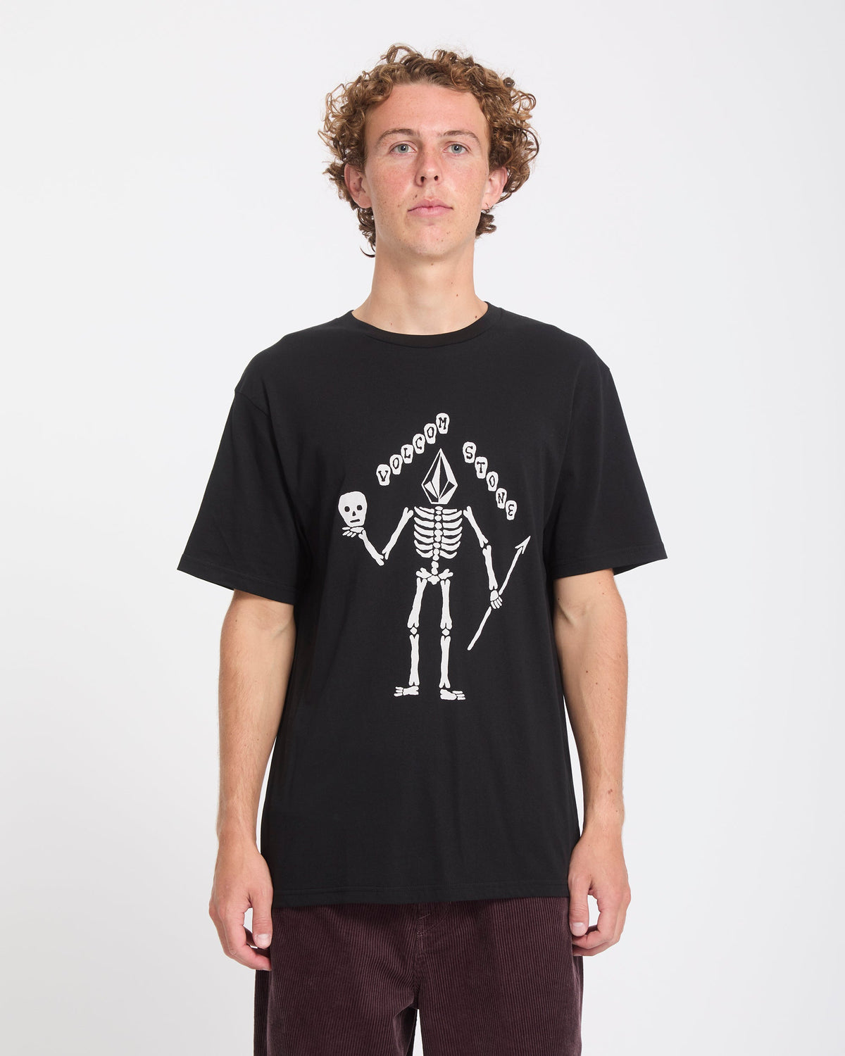 Camiseta Volcom Felix Skull BLK - imagen oficial
