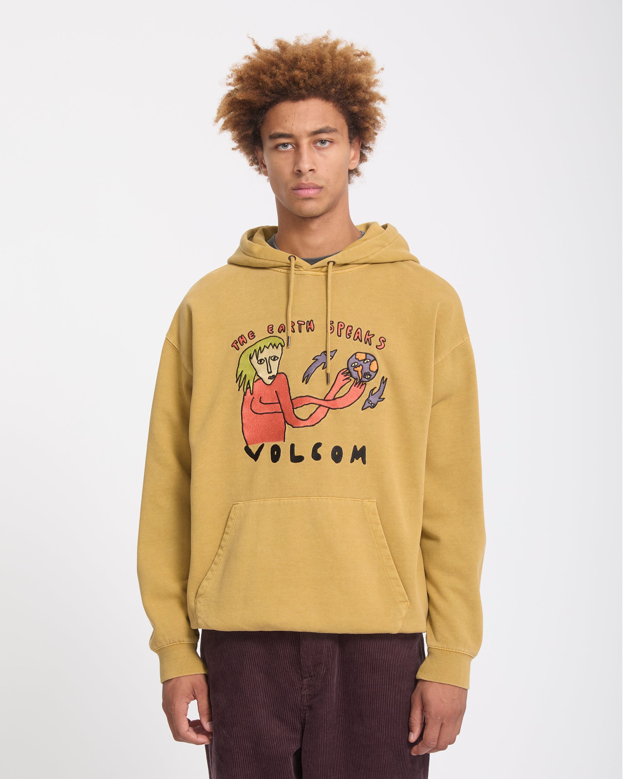 Sudadera Volcom Earth Speaks Mustard - imagen oficial