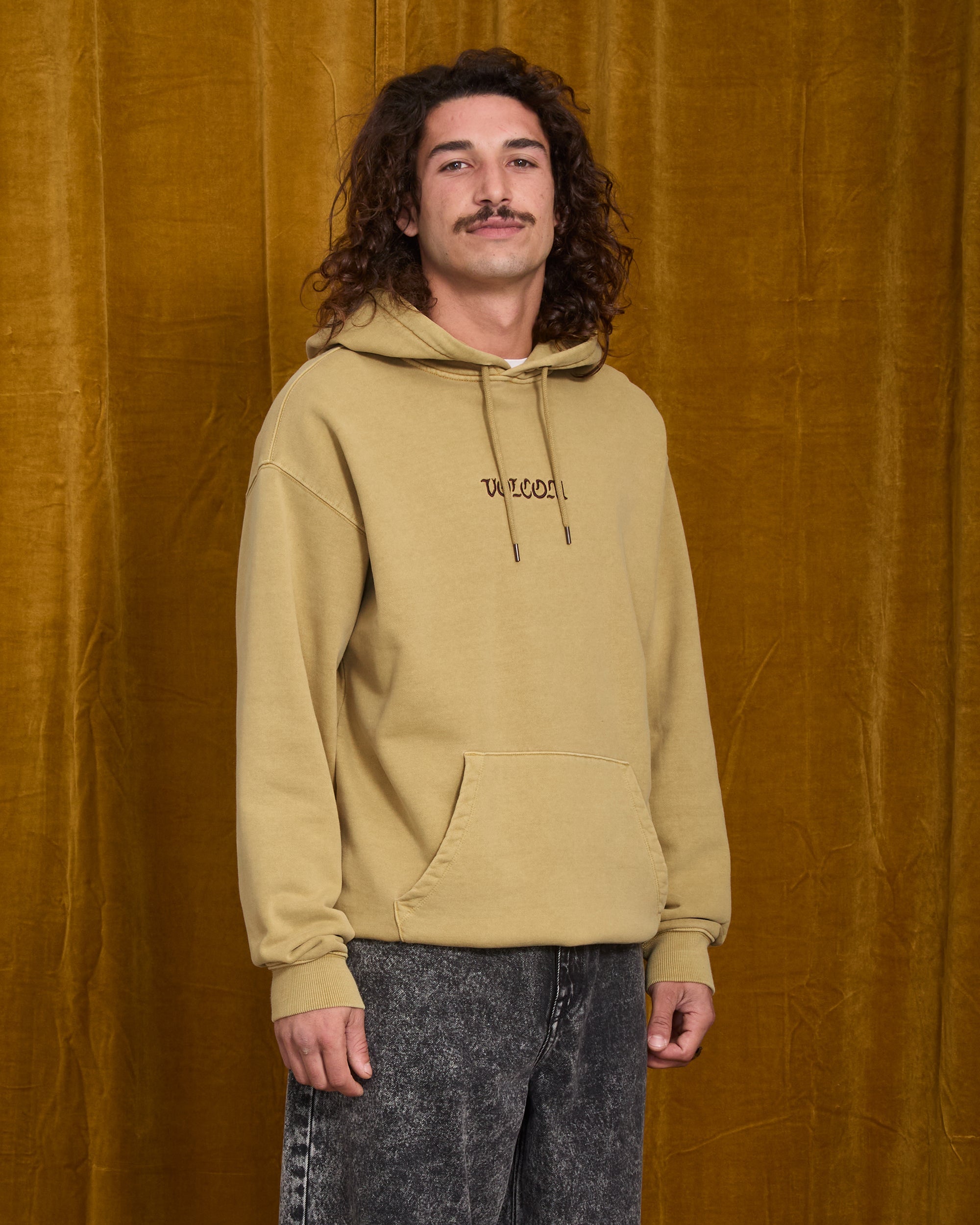 Sudadera Volcom Big Stone Mustard - imagen oficial
