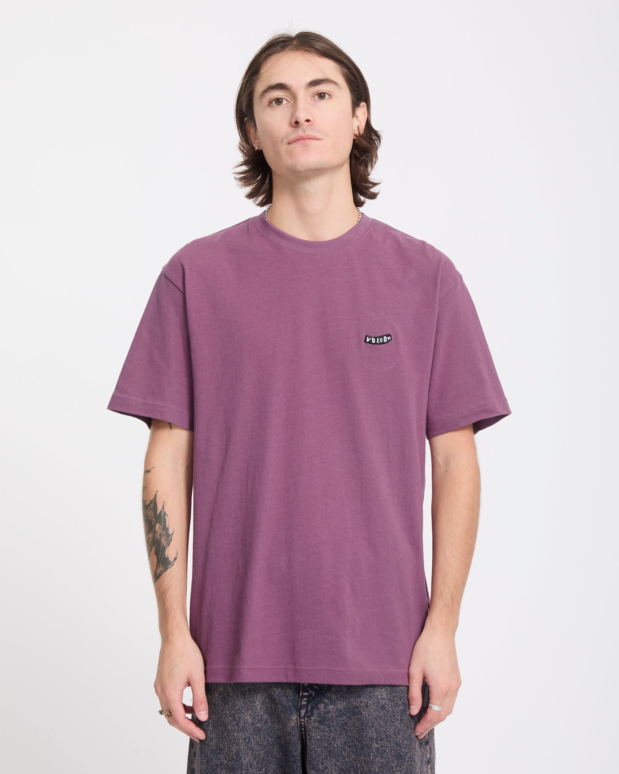 Camiseta Volcom Pistol Stone Orchid - imagen oficial
