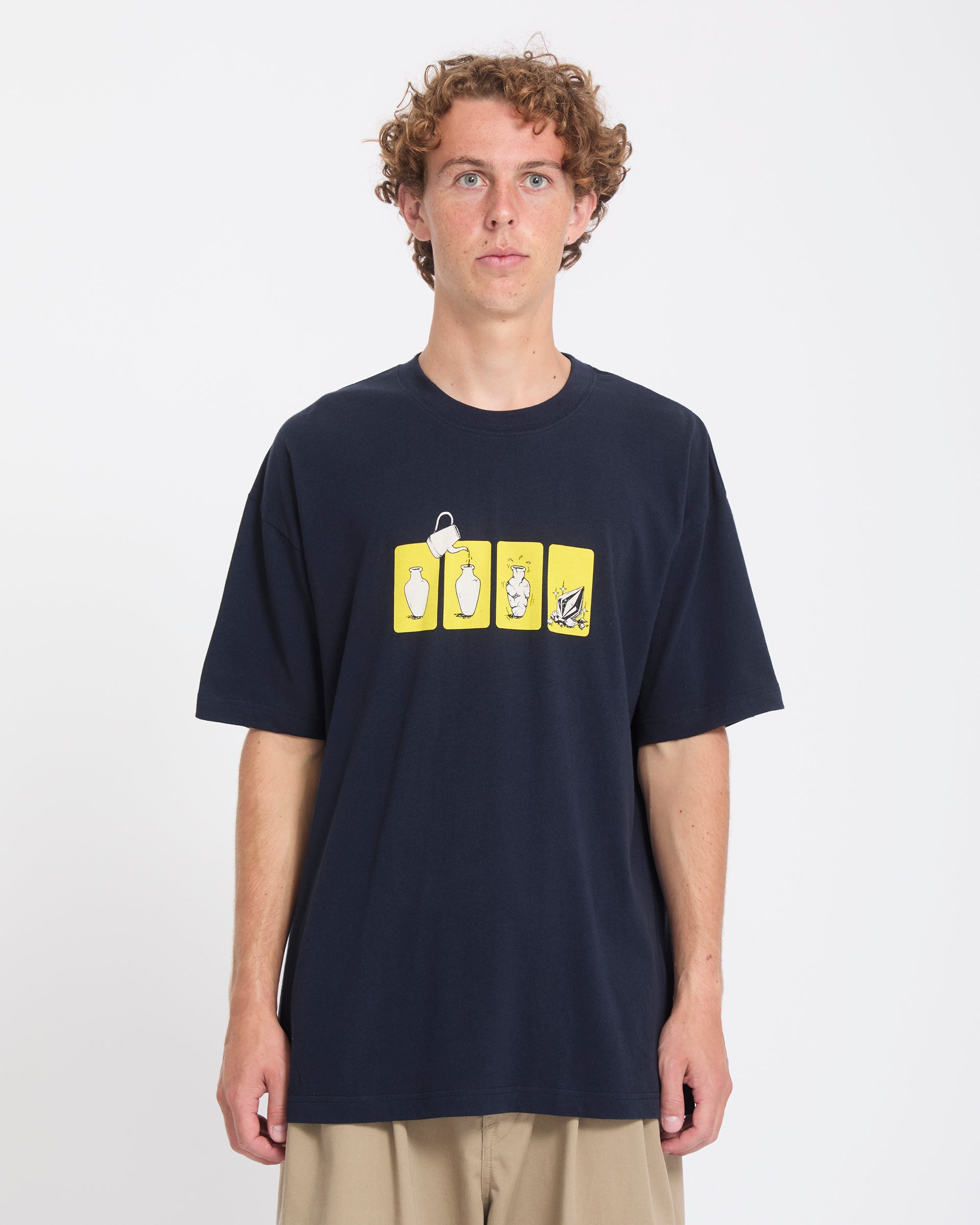 Camiseta Volcom Before I Break Marine - imagen oficial