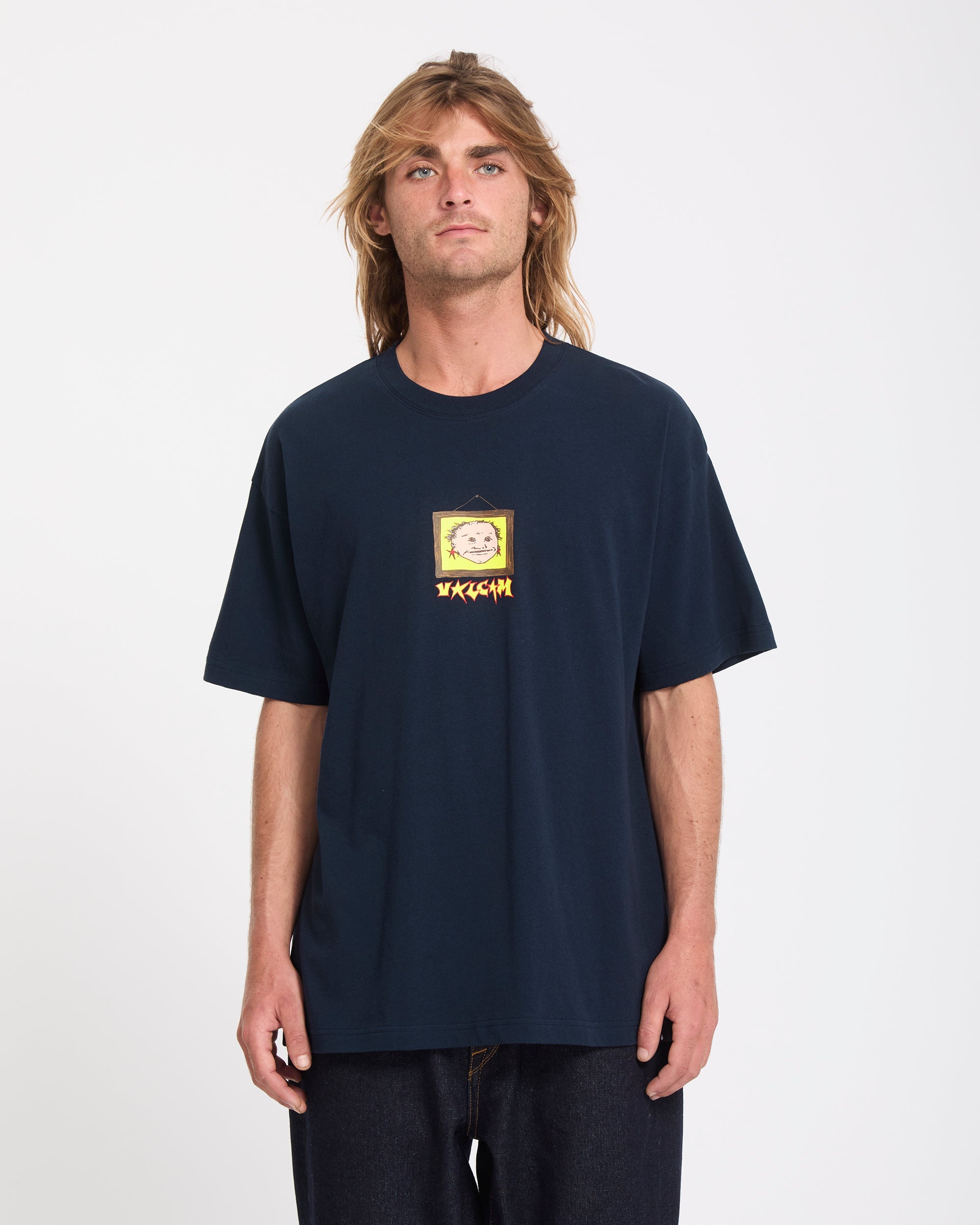 Camiseta Volcom Wise Boi Marine - imagen oficial