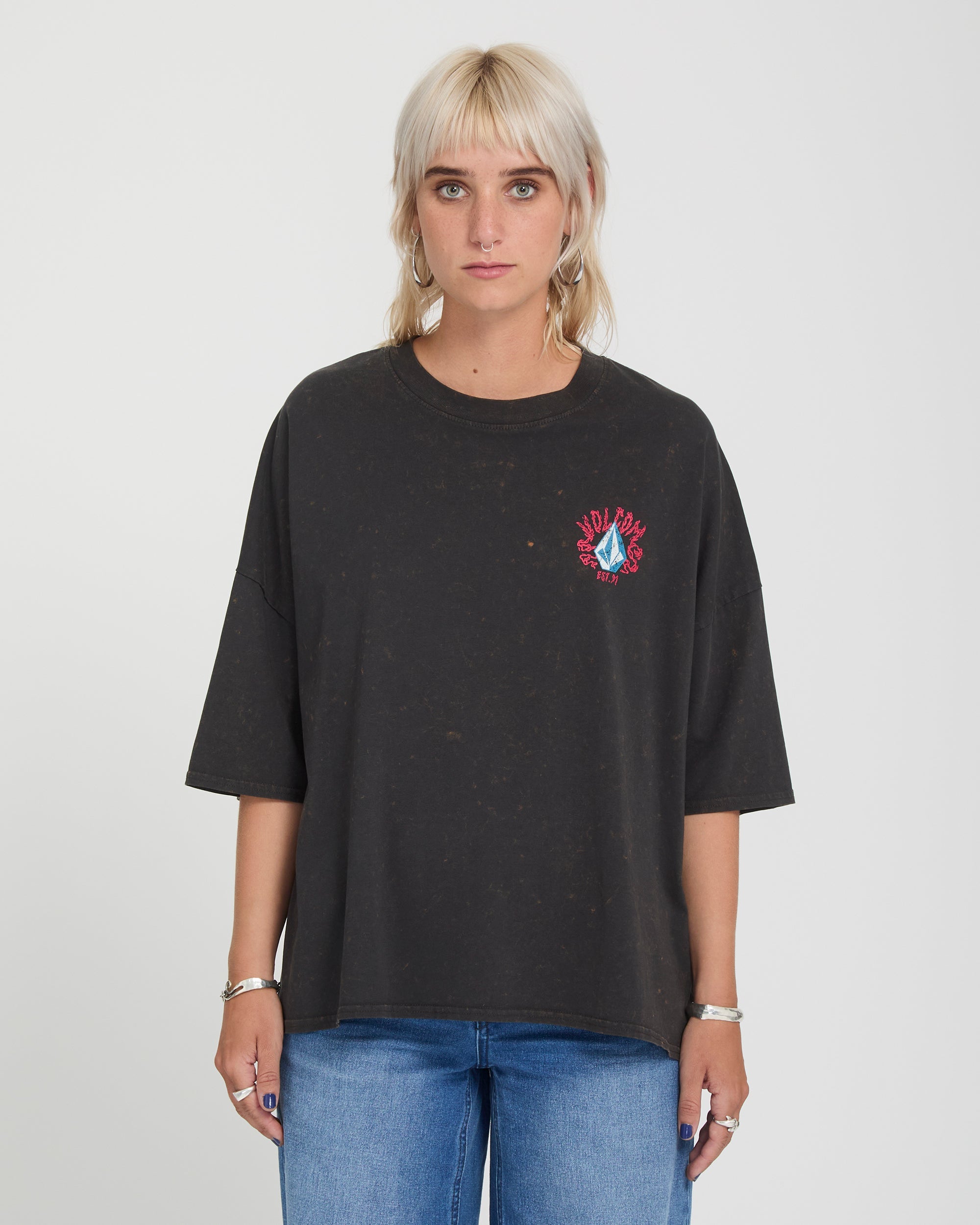 Camiseta Volcom Voltrip Vintage Black - imagen oficial
