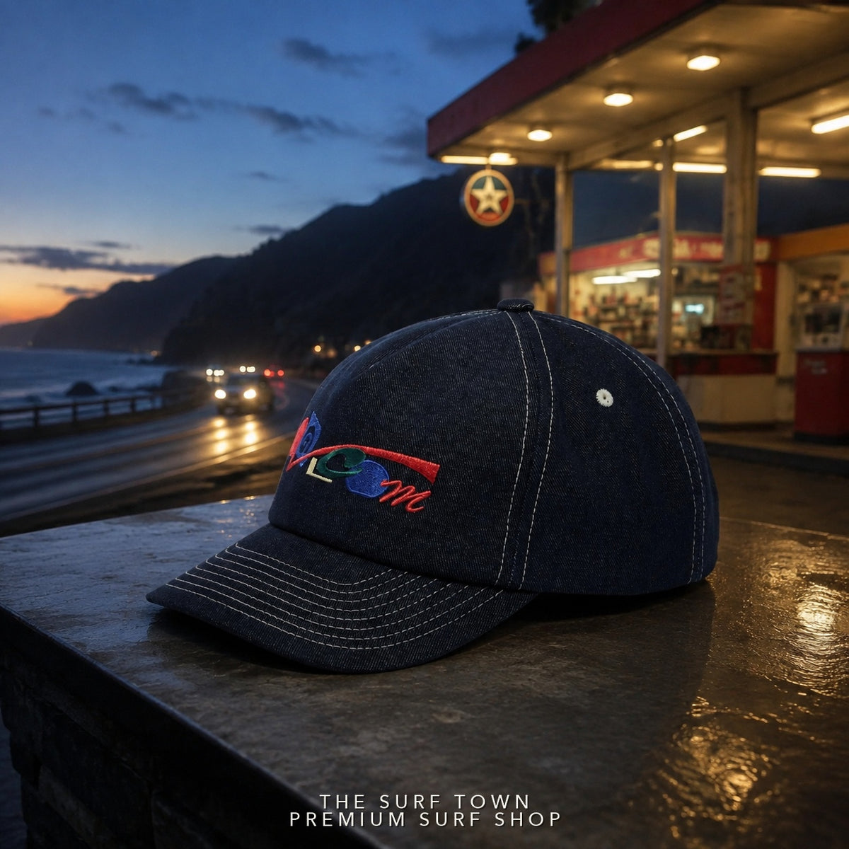 Gorra Volcom D5532602 MRE editorial premium cuadrada The Surf Town