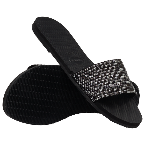 Sandalias Havaianas You Malta Metallic Black SS25