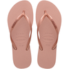 Chanclas Havaianas Slim Logo Metallic Crocus Rose SS25
