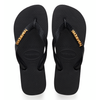 Chanclas Havaianas Logo Metallic Black SS25