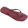 Chanclas Havaianas Square Logo Metallic Amaranth SS25