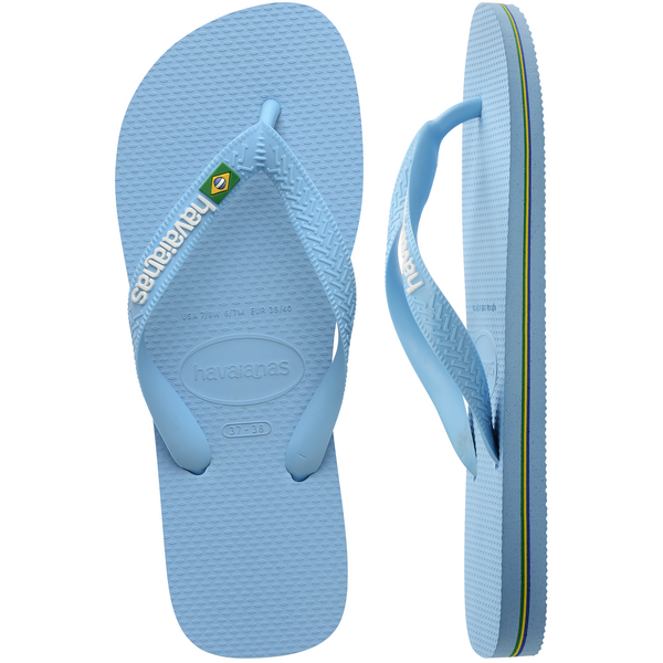 Chanclas Havaianas Brasil Logo Blue Lavender SS25