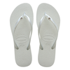 Chanclas Havaianas Slim Crystal White SS25