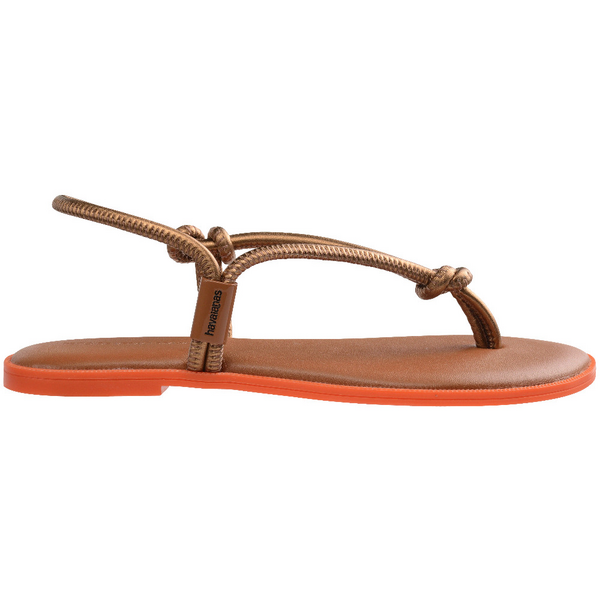 Sandalias Havaianas Una Ucai Rust Metallic Cooper SS25