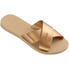 Sandalias Havaianas Aqua Metallic Golden SS25