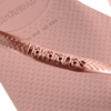 Chanclas Havaianas Slim Logo Metallic Crocus Rose SS25