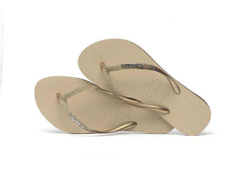 Chanclas Havaianas Slim Sparkle II Sand Grey SS25