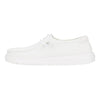 zapatillas blancas mujer cómodas Hey Dude Wendy Stretch Sox White slip on ligeras verano España