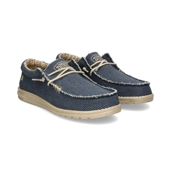 Zapatillas Hey Dude Wally Braided Blue NIght