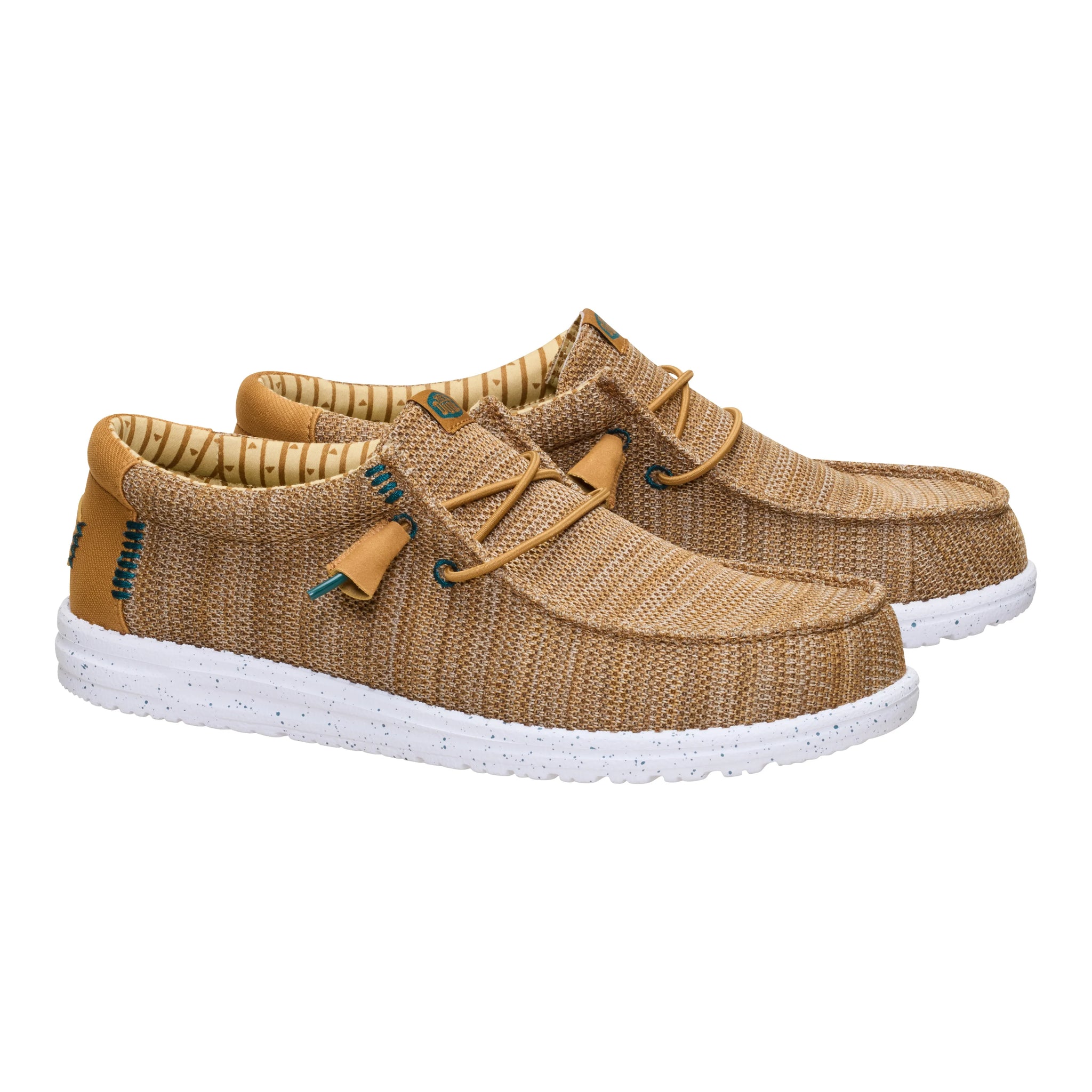 Zapatillas Hey Dude Wally Strecht Sox Bone Brown