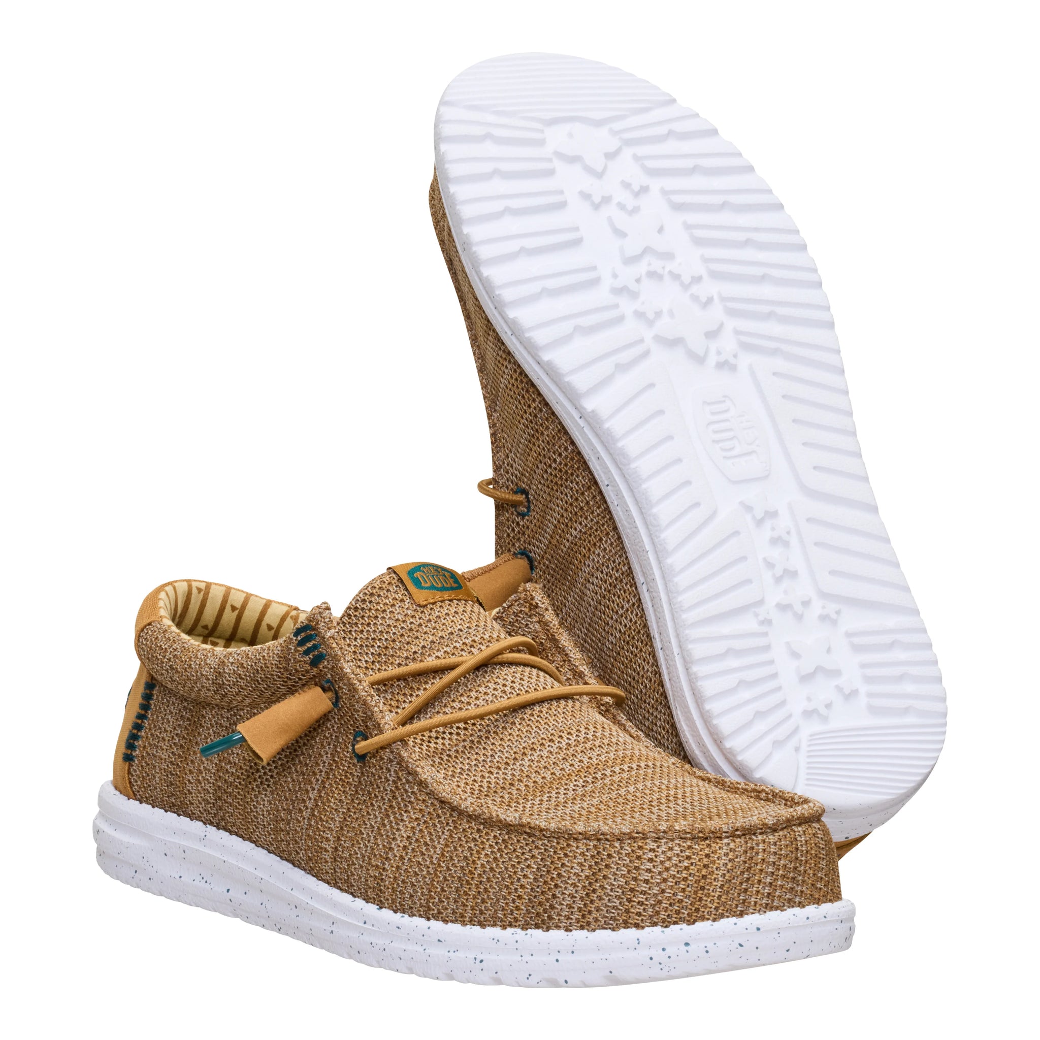 Zapatillas Hey Dude Wally Strecht Sox Bone Brown