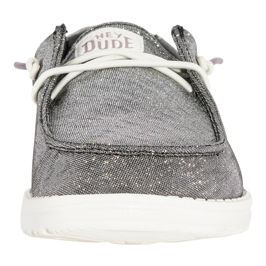 Zapatillas Hey Dude Wendy Metallic Sparkle Charcoal