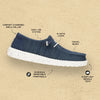 Zapatillas Hey Dude Wendy Strecht Sox Navy