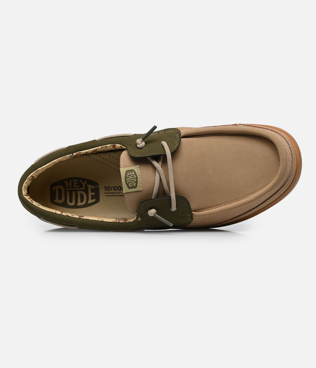 Zapatillas Hey Dude Harbor Lo Craft Summe Olive