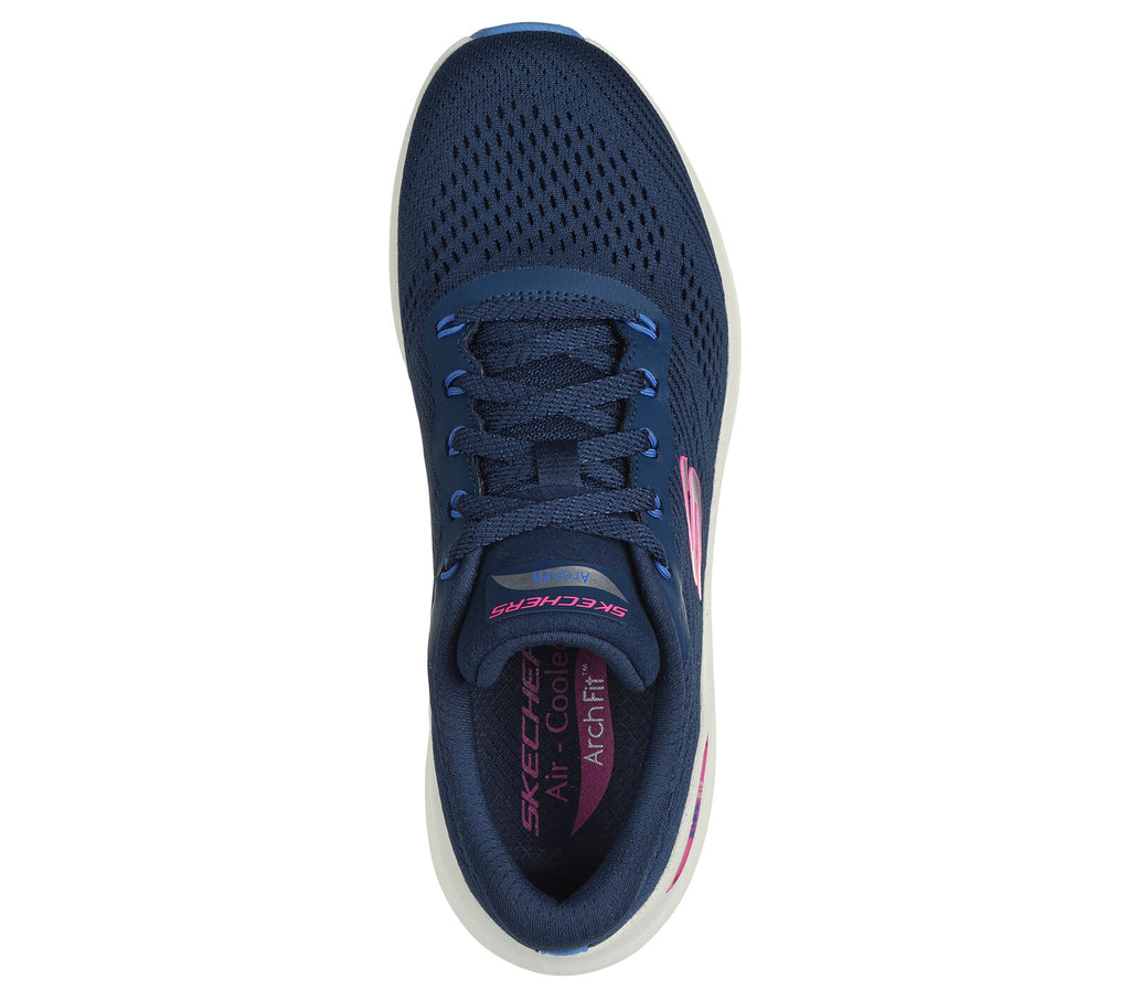 Zapatillas Skechers Arch Fit 2.0 Big League Navy Pink