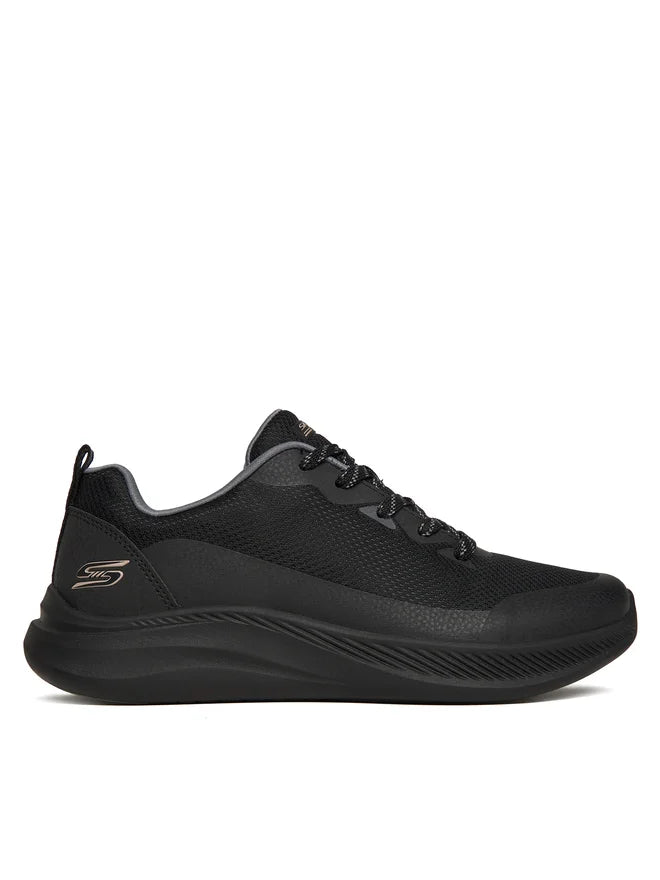 zapatillas Skechers Bobs Moda Flex Black mujer negras cómodas ligeras