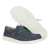 Zapatillas Hey Dude Wally Waxed Canvas Navy