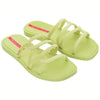 Sandalias Ipanema Solar Fem Slide Yellow/Yellow