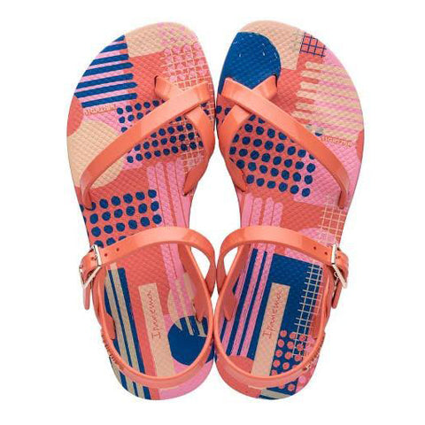 Chanclas Roxy Cage Multi Pink Girls