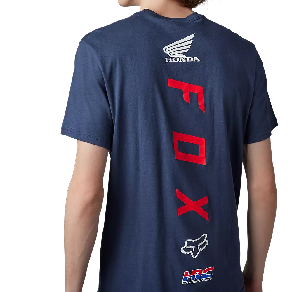 Camiseta Fox Premium Fox x Honda Deep Cobalt